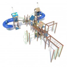 Ігровий комплекс Miros "У країні чудес" 12260х11050х5000 мм, код: DIO857 Ігровий комплекс Miros "У країні чудес" 12260х11050х5000 мм, код: DIO857