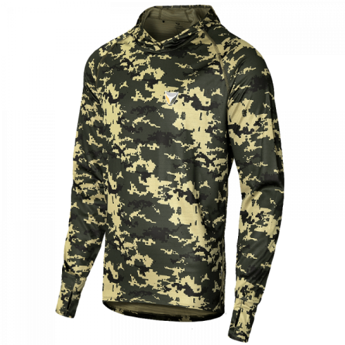 Лонгслів Camotec Hood Antistatic UA, розмір S, Digital Woodland, код: 2972900098051