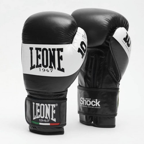 Рукавички боксерські Leone Shock Black 10 ун., код: 500052_10