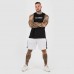 Шорти чоловічі GymBeam Clothing Vertical Military White XL, білий, код: 13655-BG