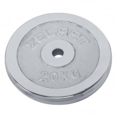 Диски хромовані Zelart d-30мм, 20кг, код: TA-7786-20-S52