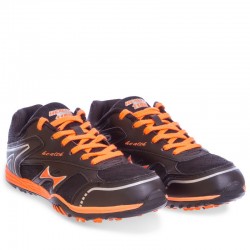 Кросівки для спортзалу Health розмір 43 (26,5см), чорний-помаранчевий, код: 1100-3_43BKOR