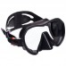 Маска для плавання Zelart чорна, код: M174-SIL-S52