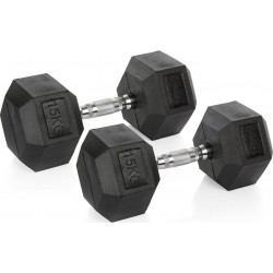 Набір шестикутних гантелей Vivo 2х15 кг універсальний, код: M-13280700-IN