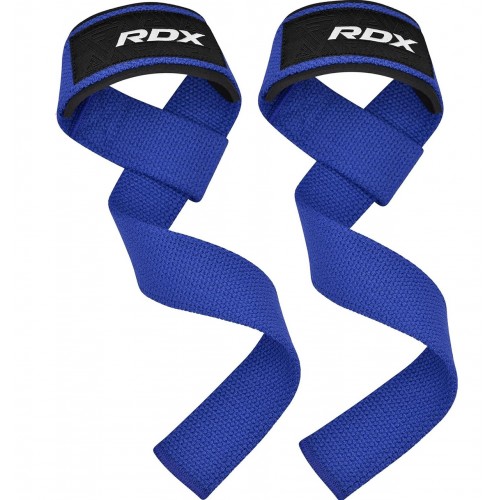 Лямки для тяги RDX W1 Gym Single Strap Blue Plus, код: WAN-W1U+