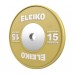 Диск олімпійський обгумований Eleiko IWF 15 кг, жовтий, код: 3001119-15-IA