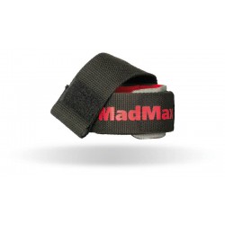 Лямки для тяги MadMax MFA-332 PWR Straps+  Black/Grey/Red, код: MFA-332-U