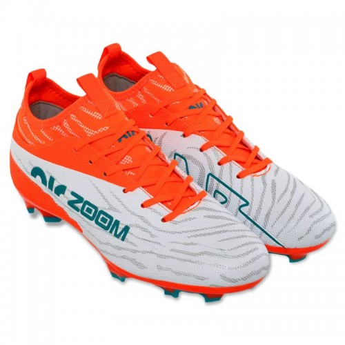 Бутси футбольні Zoom розмір 40, помаранчевий-бірюзовий-білий, код: 220909-3_40ORW