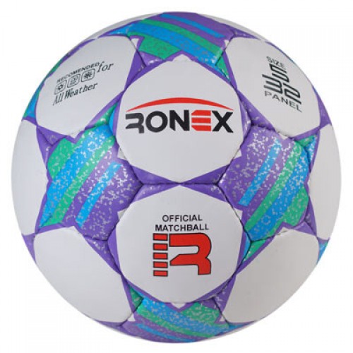 М"яч футбольний Ronex Grippy AD/F2 №5, бузковий, код: RXG-F2CR-WS