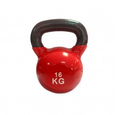 Гиря вінілова Stein 16 кг, червоний, код: DB3076-16-ST Гиря вінілова Stein 16 кг, червоний, код: DB3076-16-ST