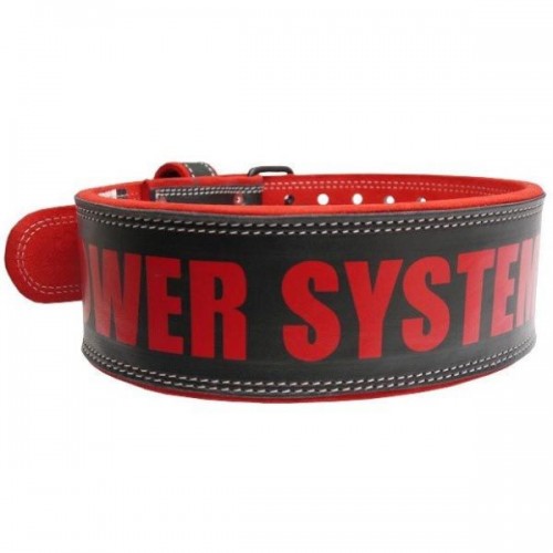 Пояс для важкої атлетики Power System Red, код: PS-3830-R Пояс для важкої атлетики Power System Red, код: PS-3830-R