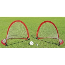 Раскладные футбольные ворота Outdoor-Play Foldable Soccer Goal 2 шт., код: JC-5219A Red