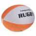 М"яч для регбі PlayGame Rugby Liga ball №9 білий-помаранчевий, код: RG-0391_WOR-S52