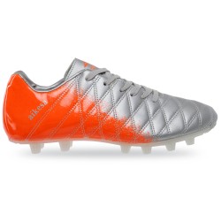 Бутси футбольні Aikesa розмір 41 (26см), срібний-помаранчевий, код: 789_41GROR