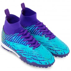 Сороконіжки футбольні PlayGame розмір 37, фіолетовий-бірюзовий, код: 150-1-35-39-1_37 Сороконіжки футбольні PlayGame розмір 37, фіолетовий-бірюзовий, код: 150-1-35-39-1_37