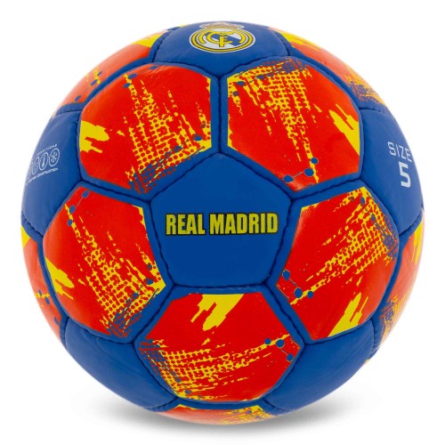 М"яч футбольний Ballonstar Real Mandrid №5 PU, синій-жовтий-червоний, код: FB-0047-803-S52 М"яч футбольний Ballonstar Real Mandrid №5 PU, синій-жовтий-червоний, код: FB-0047-803-S52