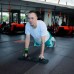 Упори для віджимань на дошці з роміткою для хвату та гачками для еспандерів SNS FW-18G 630x175x20 мм, код: 17065-SNS