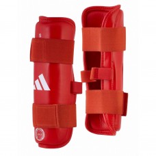 Захист гомілки та стопи Adidas L з ліцензією Wako, червоний, код: 15559-1095
