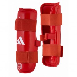 Захист гомілки та стопи Adidas L з ліцензією Wako, червоний, код: 15559-1095