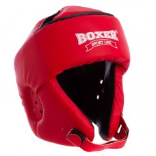Шолом боксерський Boxer L червоний, код: 2030-4_LR
