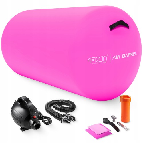 Повітряна бочка для гімнастики 4Fizjo Air Barrel 1000x750 мм, рожевий, код: P-5905973405485
