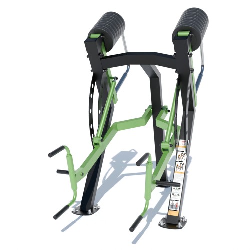 Вуличний тренажер Brustyle Станова тяга 1880х1070х1810 мм, код: SG608 Вуличний тренажер Brustyle Станова тяга 1880х1070х1810 мм, код: SG608