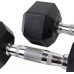 Гантель UnderFit UF51 прогумована 1 х 25 кг, код: M-10049152-IN