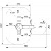Ігровий комплекс InterAtletika Струмок (сталеві сходи та огородження з пазлом), 3073х3063х3118 мм, код: TE701-SM