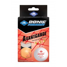 М"ячі для настільного тенісу Donic-Schildkrot 3-Star Avantgarde (6шт), код: 608530-NI