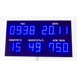 Метеостанція для басейну LedPlay 900х500х50 мм, код: 07792-ST