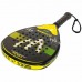 Набір для падел-тенісу Camewin Pro 1 ракетка у чохлі, жовтий-чорний, код: BT-6530_Y Набір для падел-тенісу Camewin Pro 1 ракетка у чохлі, жовтий-чорний, код: BT-6530_Y