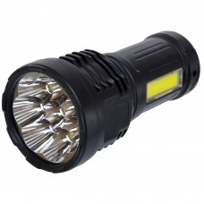 Ліхтарик ручний світлодіодний X-Balog чорний, код: BL-S11