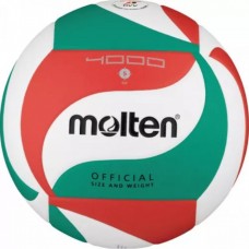 М"яч волейбольний Molten V5M4000 №5, зелений-червоний-білий, код: 4905741795634