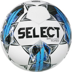 Футбольний м"яч Select Brillant Super HS (FIFA Quality Pro) v22 №5, біло-сірий, код: 2045056647824