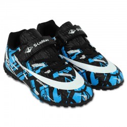 Сороконіжки футбольні дитячі S-LieNiao розмір 38, чорний-синій, код: H357-1-32-38-2_38