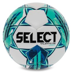 М"яч футбольний Select Talento DB V23 №5, білий-зелений, код: TALENTO-5WG