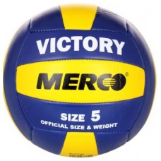 М"яч волейбольний Merco Victory volleyball Ball №5, синій-жовтий, код: 8591792677690