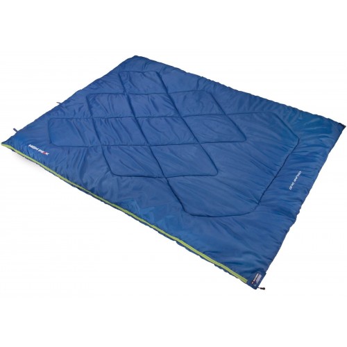 Спальний мішок High Peak Ceduna Duo/+14°C Blue/Dark Blue Twin (20031), код: 929549-SVA
