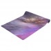 Килимок для йоги замшевий каучуковий з принтом Всесвіт Record 1830x610x3мм, фіолетовий-бузковий, код: FI-5662-37