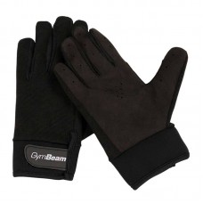Рукавички для фітнесу GymBeam Full Finger Fitness Gloves M Black, код: 8586024620315