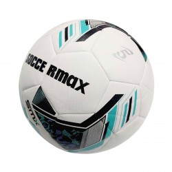 М"яч футбольний Soccer Max SM-498 №5, білий-чорний-бірюзовий, код: 00498-SNS