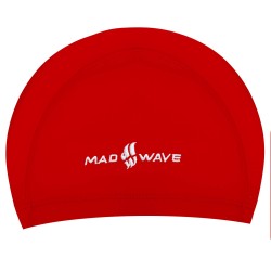 Шапочка для плавання MadWave Lycra Junior червоний, код: M052001_R