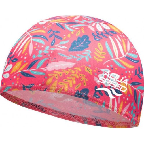 Шапка для плавання дитяча Aqua Speed Baby Cap Print 61718 рожевий, код: 5905718617180