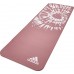 Килимок для йоги Adidas Tie-Dye Yoga Mat 1830х610х10 мм, рожевий-білий, код: 885652022453