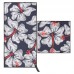 Комплект рушників спортивних Beach Towel Flower 3 шт, фіолетовий-білий, код: T-PBT_VW