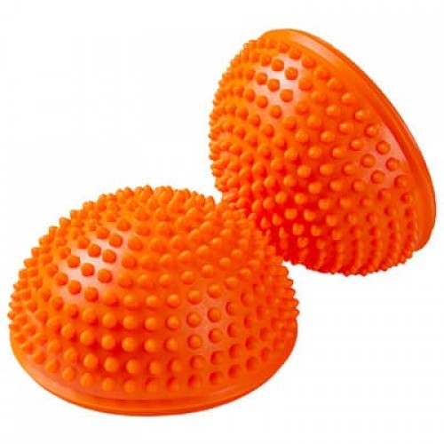 Балансувальна півсфера FitGo помаранчевий, код: 5415-26R-WS Балансувальна півсфера FitGo помаранчевий, код: 5415-26R-WS