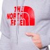 Толстовка спортивна з капюшоном North Face L (50-52), сірий, код: MA-4917_LGR