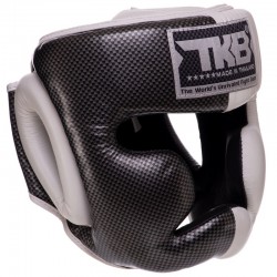Шолом боксерський з повним захистом шкіряна Top King Empower S білий-срібний, код: TKHGEM-02_SWS-S52