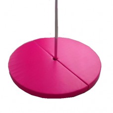 Мат для пілону Tia-Sport Pole Dаnce Грація-6, діаметр 2000 мм, товщина 100 мм, рожевий, код: sm-0122-1