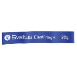 Гумка для фітнесу тканинна Sveltus Elasti"ring синя, 20кг, код: SLTS-0028 Гумка для фітнесу тканинна Sveltus Elasti"ring синя, 20кг, код: SLTS-0028
